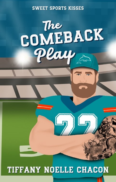 The Comeback Play book cover by Tiffany Noelle Chacon